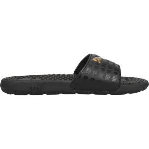 imagePUMA Womens Cool Cat Slide SandalBlackTeam Gold