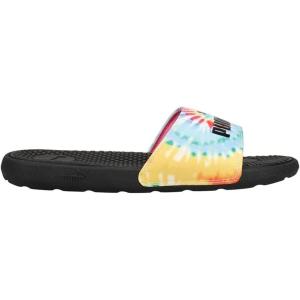 imagePUMA Womens Cool Cat Slide SandalPhlox Pinkelektro Aquapuma Black