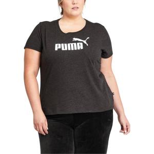 imagePUMA Womens Essentials Tee Available in Plus SizesDark Gray Heather 10