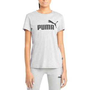 imagePUMA Womens Essentials Tee Available in Plus SizesLight Gray Heather 10