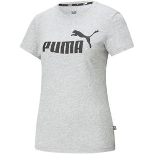 imagePUMA Womens Essentials Tee Available in Plus SizesLight Gray Heather