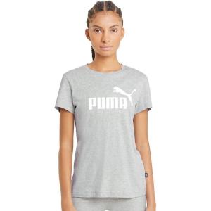 imagePUMA Womens Essentials Tee Available in Plus SizesLight Gray Heather Ah23