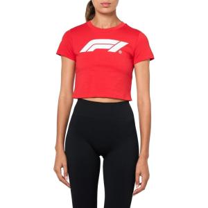 imagePUMA Womens Formula 1 Essentials Baby TeePop Red Aw24