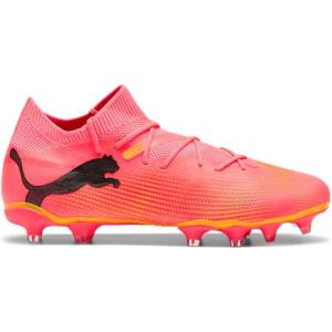 imagePUMA Womens Future 7 Match Firm Artificial Ground Soccer Cleats SneakerSunset Glowpuma Blacksun Stream