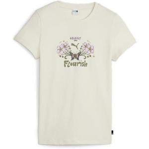 imagePUMA Womens Graphic TShirtAlpine Snow Ss24