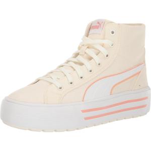 imagePUMA Womens Kaia 20 Mid SneakerFrosted Ivorywhitepoppy Pink