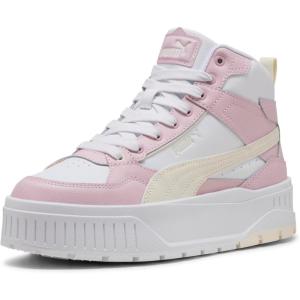 imagePUMA Womens Karmen II Idol Mid ShoesWhitefrosted Ivoryrose Mauve