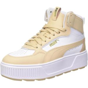 imagePUMA Womens Karmen Rebelle Mid Shoes WhiteLight Sand 10Whitelight Sand