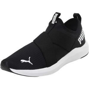imagePUMA Womens Prowl Slipon Shine WnsCross TrainerBlackWhite