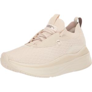 imagePUMA Womens Softride Stakd WNS SneakerWarm Whitealpine Snowdark Clove