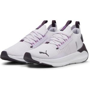 imagePUMA Womens Softride Symmetry Fuzion Running ShoesLilac Frost Midnight Plum Pure Magenta