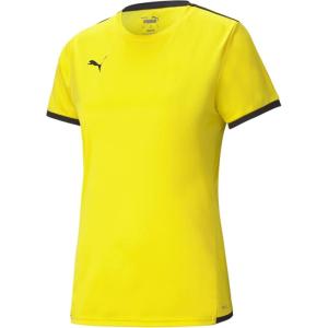 imagePUMA Womens Teamliga JerseyCyber Yellowpuma Black