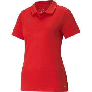 imagePUMA Womens Teamliga Sideline PoloPuma Redpuma White