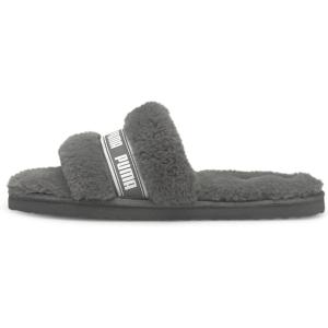 imagePUMA womens FluffCharcoal Graywhite