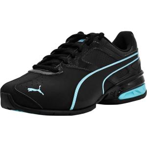 imagePuma Womens Tazon 6 Graphic Lace Up SneakersPuma BlackTeam Aqua