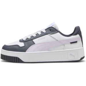 imagePuma Womens Tazon 6 Graphic Lace Up SneakersPuma White Lilac Frost Galactic Gray