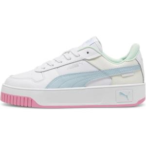 imagePuma Womens Tazon 6 Graphic Lace Up SneakersPuma White Turquoise Surf Puma Silver