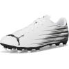 imagePUMA Mens Attacanto Firm Artificial Ground Soccer CleatWhiteBlack