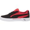 imagePUMA Mens CREY SneakerPuma Blackpuma Blackhigh Risk Red