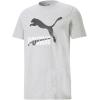 imagePUMA Mens Classics Logo TeeLight Gray Heather
