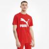 imagePUMA Mens Classics Logo TeeLogoHigh Risk Red