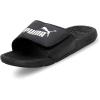 imagePUMA Mens Cool Cat 20 Hook and Loop Slide SandalPuma Blackpuma Whitewhite