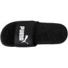 imagePUMA Mens Cool Cat 20 Hook and Loop Slide SandalPuma Blackpuma Whitewhite