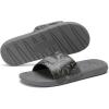 imagePUMA Mens Cool Cat 20 Slide SandalPuma Blackasphaltflat Medium Grayquiet Shade