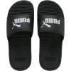 imagePUMA Mens Cool Cat 20 Slide SandalPuma Blackpuma Whitewhite