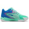 imagePUMA Mens Dagger Basketball ShoesGreen Glimmerpure Magenta