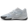 imagePUMA Mens Dagger Basketball ShoesPlatinum GrayDusky GrayWhite