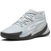 imagePUMA Mens Dagger Basketball ShoesPlatinum GrayDusky GrayWhite