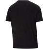 imagePUMA Mens Essentials Logo Tee Grey Standard Length Classic Fit Short Sleeve Cotton 100 TShirt Sports 58625307Cotton Black Heather