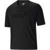 imagePUMA Mens Essentials Logo Tee Grey Standard Length Classic Fit Short Sleeve Cotton 100 TShirt Sports 58625307Dark Gray Heather