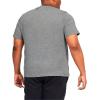 imagePUMA Mens Essentials Logo Tee Grey Standard Length Classic Fit Short Sleeve Cotton 100 TShirt Sports 58625307Medium Gray Heather