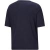imagePUMA Mens Essentials Logo Tee Grey Standard Length Classic Fit Short Sleeve Cotton 100 TShirt Sports 58625307Peacoat Heather