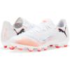 imagePUMA Mens Future Play Firm ArtificialGround Soccer Cleats SneakerWhiteblackglowing Red Ah25