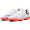 imagePUMA Mens Future Play Indoor Trainer Soccer ShoesWhiteblackglowing Red Ah25