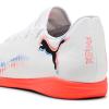 imagePUMA Mens Future Play Indoor Trainer Soccer ShoesWhiteblackglowing Red Ah25