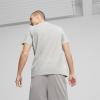 imagePUMA Mens Graphic TShirt Available in Big and Tall SizesLight Greyheather
