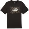 imagePUMA Mens Graphic TShirtPuma BlackFoil
