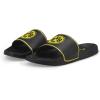 imagePUMA Mens Leadcat 20 Slide SandalBlackcyber Yellow