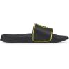 imagePUMA Mens Leadcat 20 Slide SandalBlackcyber Yellow
