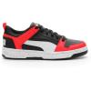 imagePUMA Mens LowtopBlackwhitehigh Risk Red