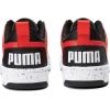 imagePUMA Mens LowtopBlackwhitehigh Risk Red