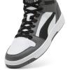 imagePUMA Mens LowtopWhiteblackcool Dark Gray