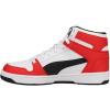imagePUMA Mens LowtopWhiteblackhigh Risk Red