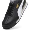 imagePUMA Mens Roma Sneaker24 Blackwhitesmokey Gray