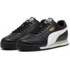 imagePUMA Mens Roma Sneaker24 Blackwhitesmokey Gray