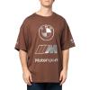 imagePUMA Mens Standard BMW M Motorsport Essentials Logo TeeEspresso Brown Aw24